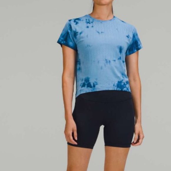 Lululemon Train to Be Short Sleeve Shirt *Marble Dye - Picture 4 of 5